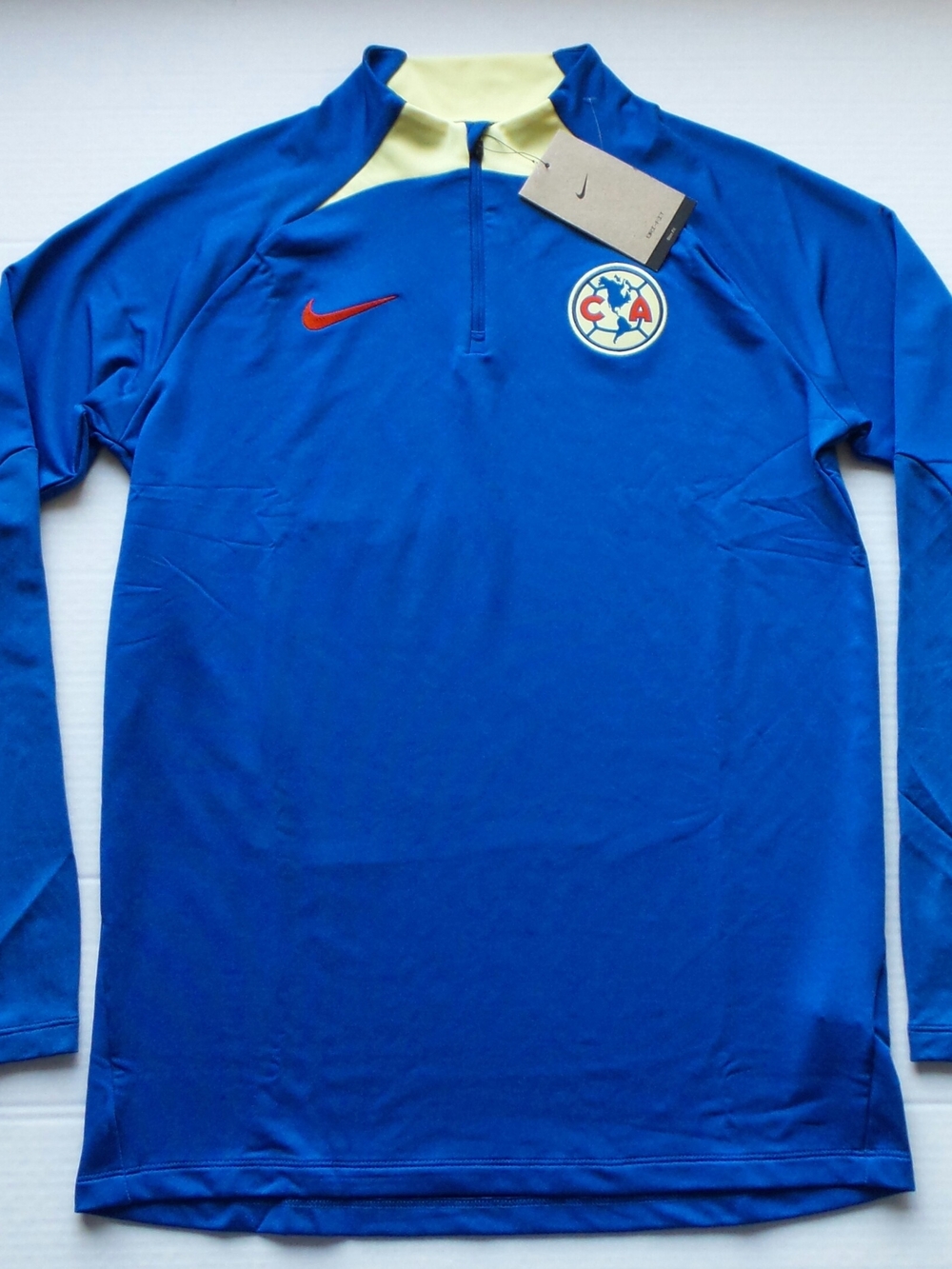 NEW Nike Club America Warm Up Soccer Top Size Men's Medium M #DX3098-409